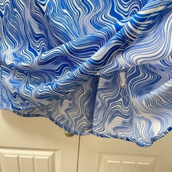 Forever 21 Psychedelic Print Mini Dress Blue – XS - Picture 8 of 16